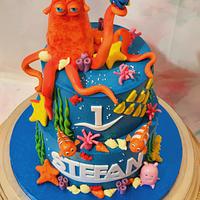 Finding Nemo birthday cake