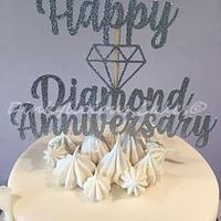 Diamond Wedding Cake