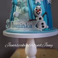 Frozen cake 💙❄️