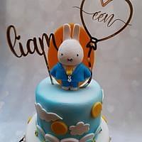 Lief Konijnen taartje/Miffy birthday cake