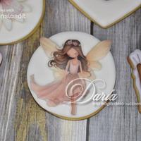 Fairy garden cookies