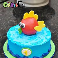 Tropical Fish First Birthday 