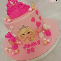 "Barbie cake & cupcakes"