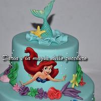 Disney Little mermaid cake