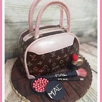 LV purse cake
