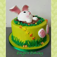 Bunny Easter Cake 