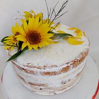 Sunflower cake