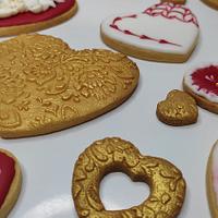 Valentine's day cookies 