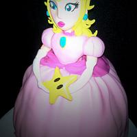 Princess Peach cake 