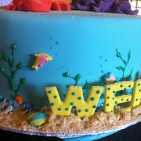 Under the sea Cake