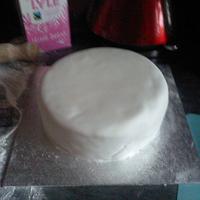 My first 3-tiered cake 
