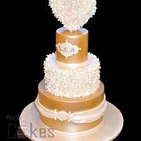 The fluffy Wedding Cake