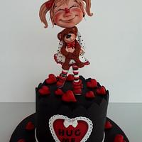 Happy Valentine´s Day Cake