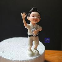 Fondant Figurine- School Boy