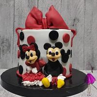 Mickey mouse birthday party by lolodeliciouscake 