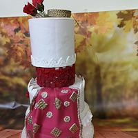 Indian Wedding Theme Cake