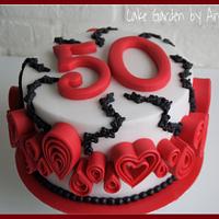 50th birthdaycake 