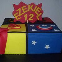 Superhero Cake