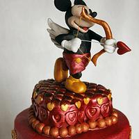 Mickey Cupid for Valentine's Day