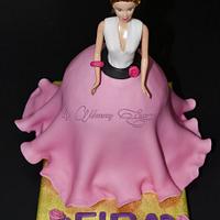 My Princess Barbie Cake