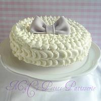Simple butter cream cake 