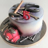  Motor vehicle repair cake