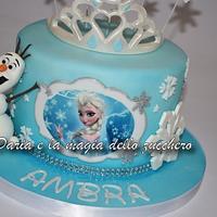 Frozen Disney cake