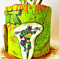 Rise TMNT themed cake