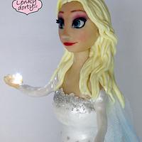 Frozen 2 - Elsa 3D cake