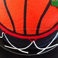 Basketball Hoop Cake