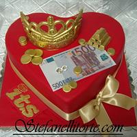 Rich princess cake