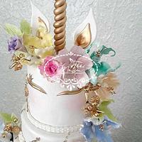  Unicorn birthday cake