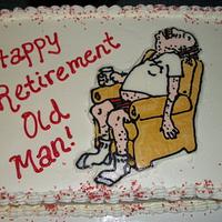 My Dad's retirement cake