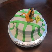 Bleach Theme Cake - Uruhara's Hat and Kon Cake 