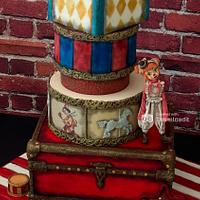 Cake vintage circus