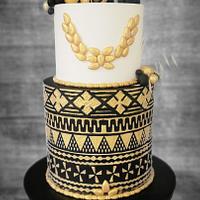 Samoan inspired cake