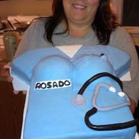 Medical Assistant cake 