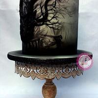 Enter at Your Own Risk - Penny Dreadful Cake Collaboration