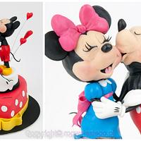 Mickey Mouse cake / Tort myszka Miki i Minnie 