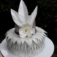 1st Anniversary Wedding Cake