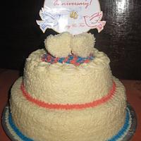 Mini Wed Cake