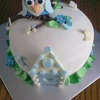 Owl cake made for my daughters 13th Birthday