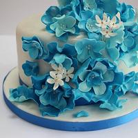 50th Birthday Celebration Cake