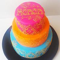 Henna cake
