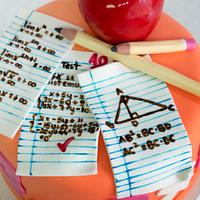Cake for a math teacher