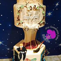 Harry Potter wedding silver award at cake international