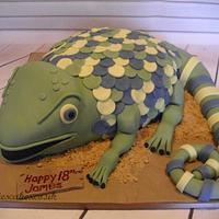 Lizard cake