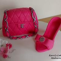 Shoe & Handbag cake x