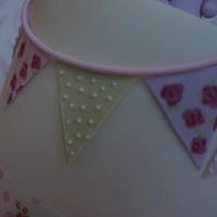 Double Height Christening Cake 