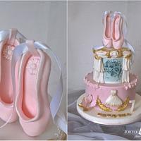 Ballet & theatre cake